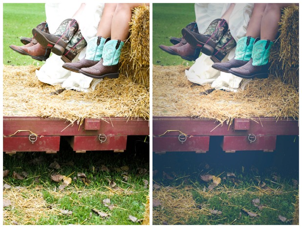 Before and After Wedding Photo Edits | CreativeCainCabin.com