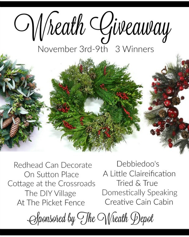 The Wreath Depot Giveaway November 3rd-9th 2015