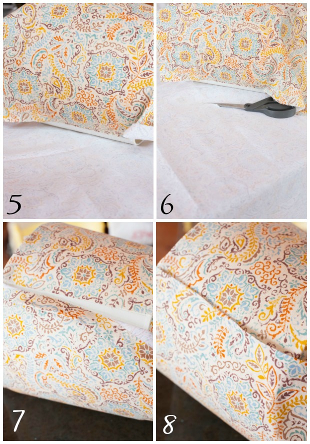 Step by Step Tutorial on How to Recover a Lampshade 