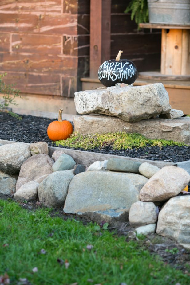 Chalkboard Pumpkin, Thanksgiving Pumpkin, Recycled Pumpkin, Upscale Pumpkin, Chalkboard Art