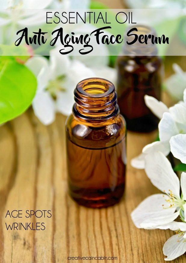 Essential Oil Ante-Aging Serum For Age Spots and Wrinkles