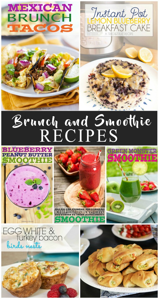 Easy and Delicious Brunch and Smoothie Recipes