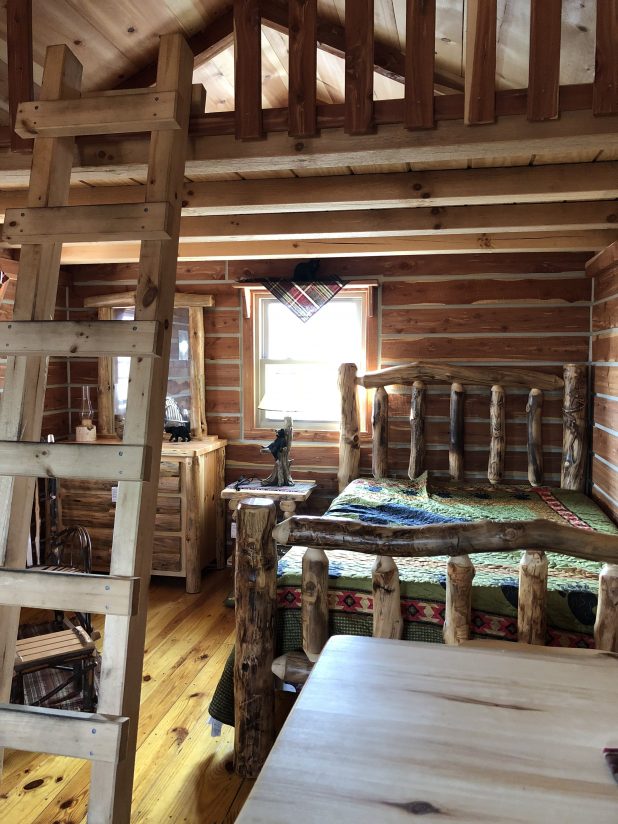 Log Cabin Tiny House Home Tour