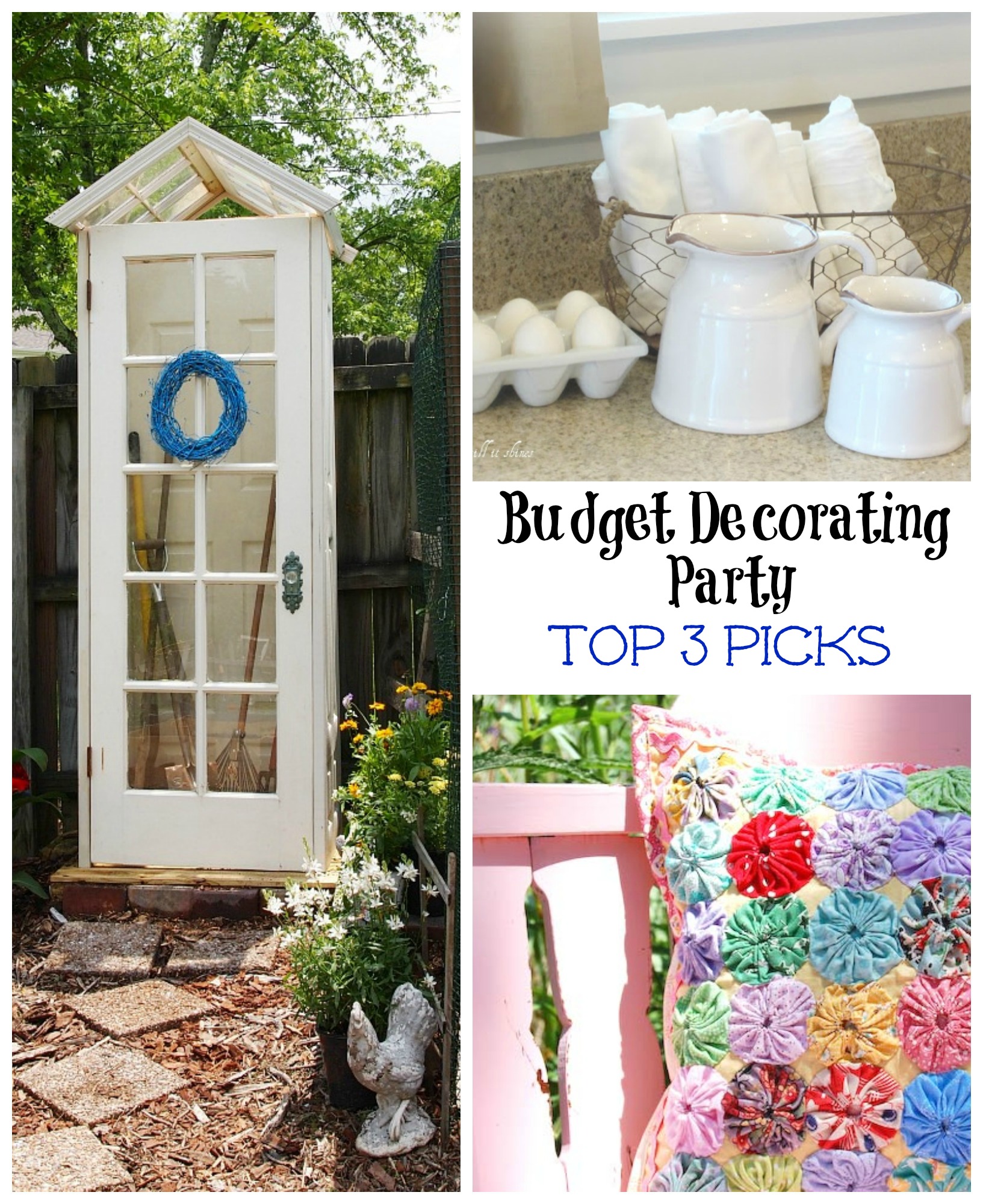 Budget Decorating Party