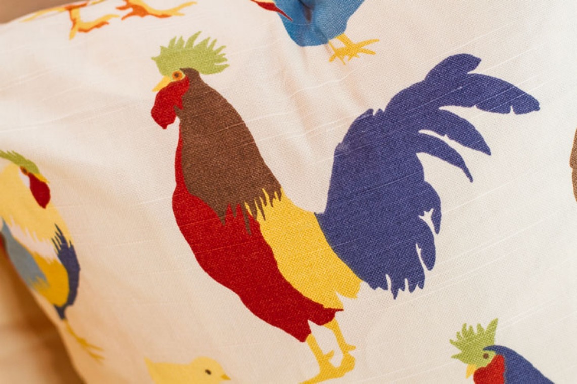 Rooster and Chicken Pillows
