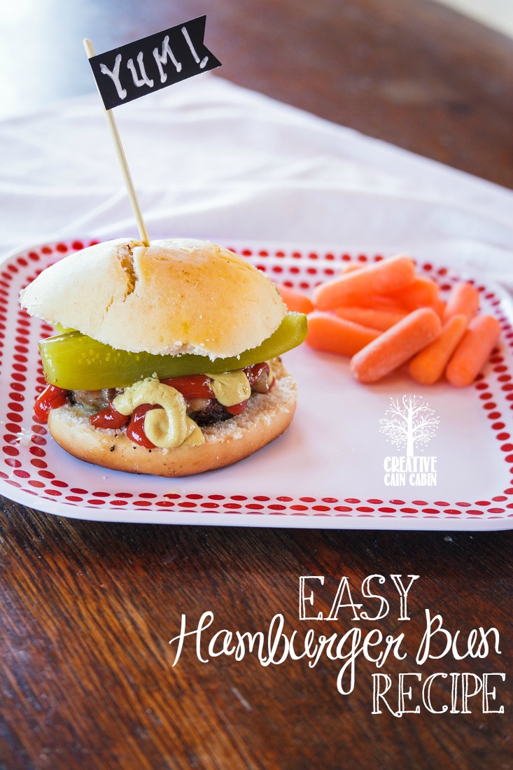 Easy No Rise Hamburger Bun Recipe