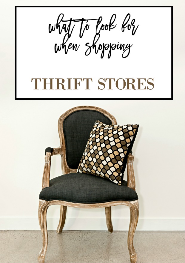 What to Look for and How to Use Thrifted Items