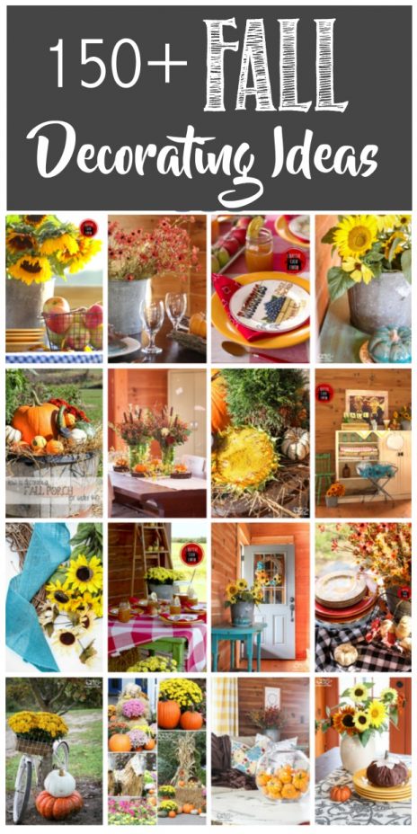 Fall Decorating Ideas - CREATIVE CAIN CABIN