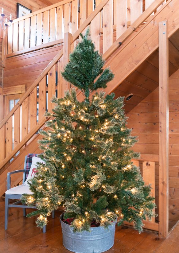 How To Assemble A PreLit Artificial Christmas Tree CREATIVE CAIN CABIN