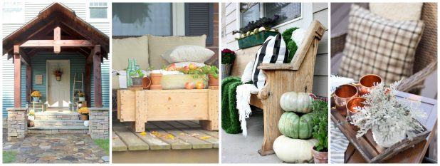 Rustic Fall Porch Tours