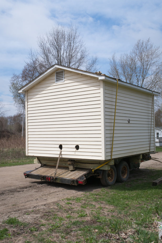 Shed Turned Chicken Coop