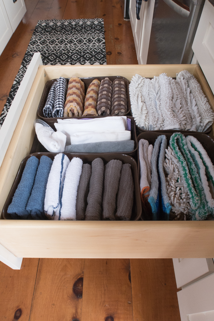 Kitchen Drawer Organization With Dollar Tree - CREATIVE CAIN CABIN