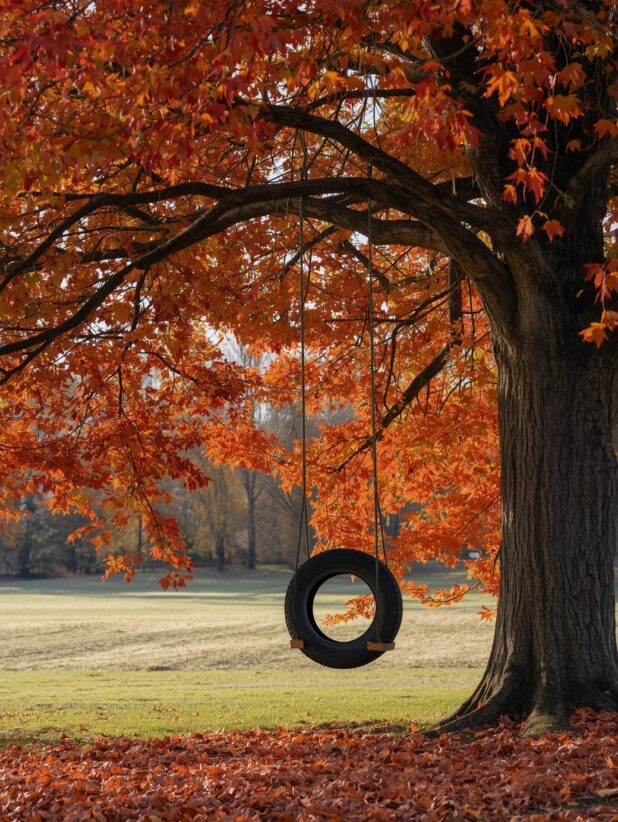 Fall, Tire Swing, Easy Living